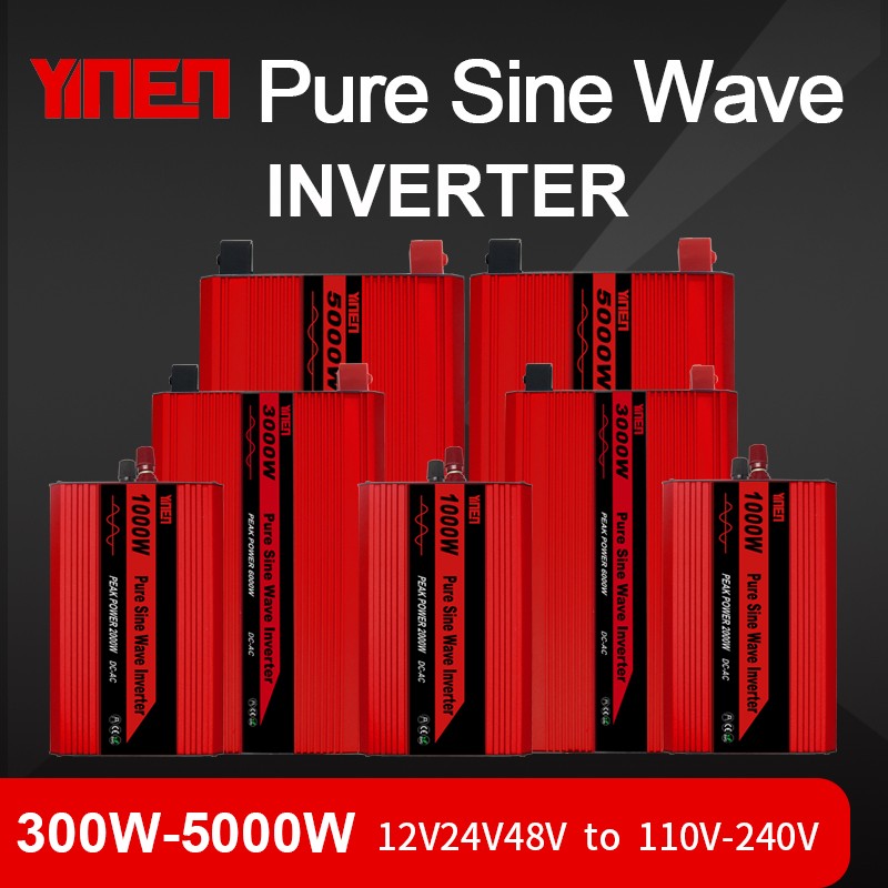 2000W Inverter Pure Sine Wave Solar Power 